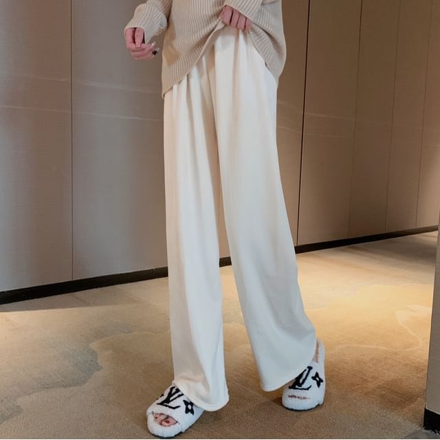 High Waist Wide Leg Pants / Sweatpants SpreePicky