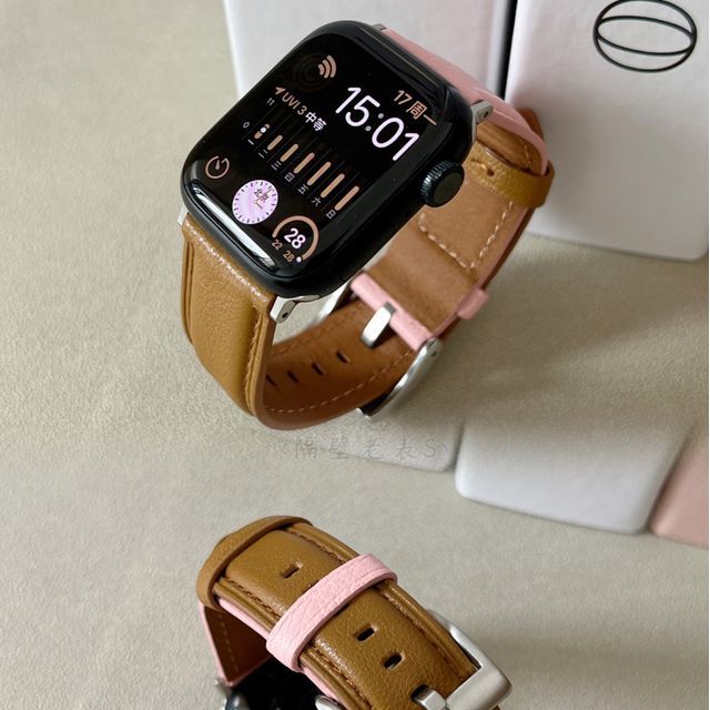 Genuine Leather Apple Watch Band SpreePicky