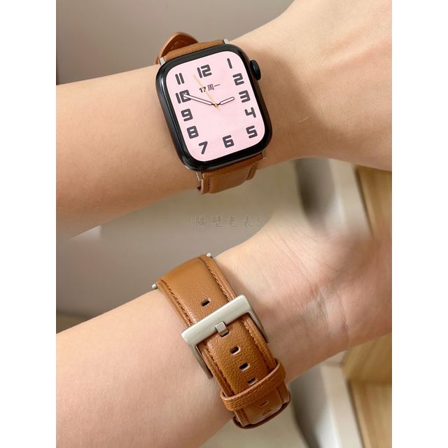 Genuine Leather Apple Watch Band SpreePicky