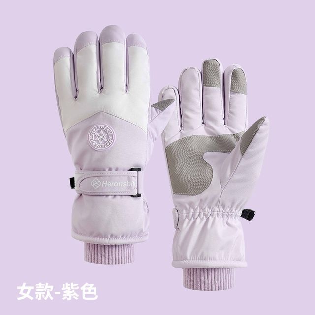 Snowflake Touchscreen Padded Gloves SpreePicky