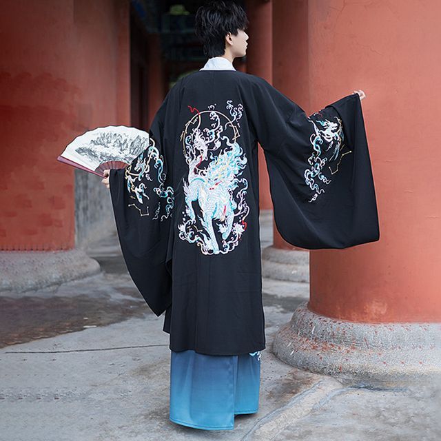 Embroidered Hanfu Robe / Long SpreePicky