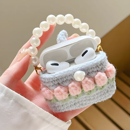 Tulip Faux Pearl AirPods / Pro Earphone Case Skin SpreePicky