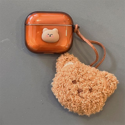 Bear Chenille AirPods / Pro Earphone Case Skin SpreePicky