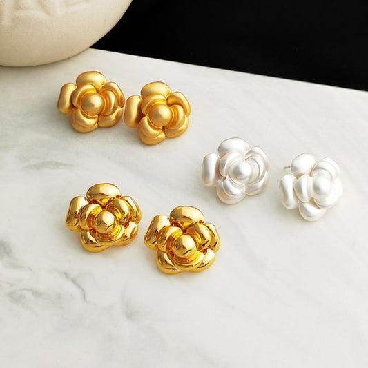 Flower Alloy Earring SpreePicky