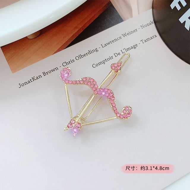 Rhinestone / Faux Pearl Alloy Hair Clip (various designs) SpreePicky