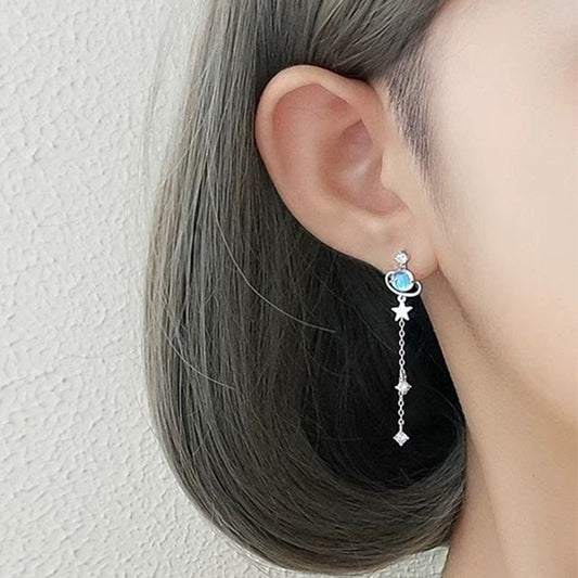 Planet Star Drop Earring SpreePicky