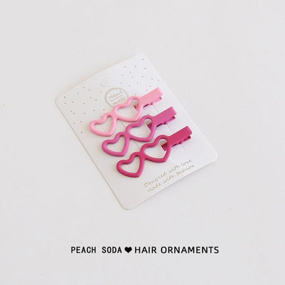 Set of 3: Plain Hair Clip mySite