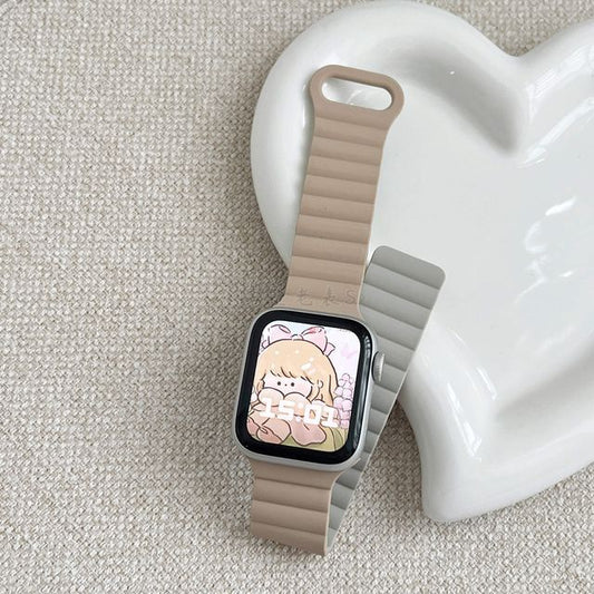 Magnetic Silicone Apple Watch Band SpreePicky