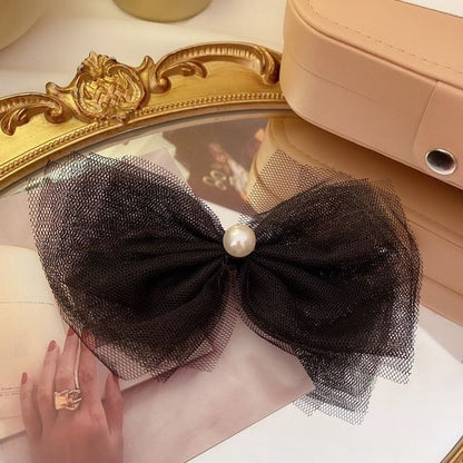 Mesh Bow Hair Clip (Various Designs) SpreePicky