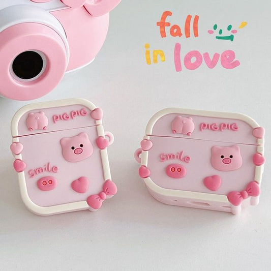 Pig AirPods / Pro Earphone Case Skin SpreePicky