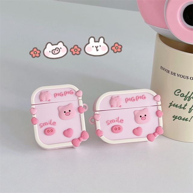 Pig AirPods / Pro Earphone Case Skin SpreePicky