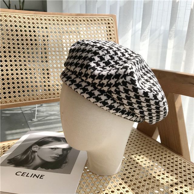 Houndstooth Beret SpreePicky