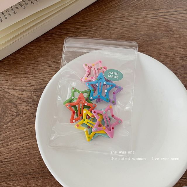 Set of 10: Star Hair Clip SpreePicky