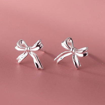 Bow Sterling Silver Earring SpreePicky