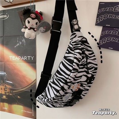 Printed Sling Bag / Bag Charm / Set SpreePicky