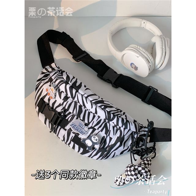 Printed Sling Bag / Bag Charm / Set SpreePicky