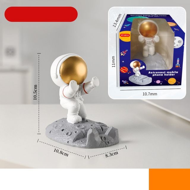 Astronaut Resin Desktop Phone Tablet Stand SpreePicky