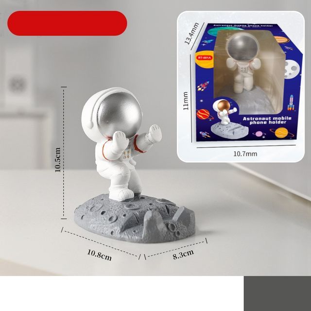 Astronaut Resin Desktop Phone Tablet Stand SpreePicky