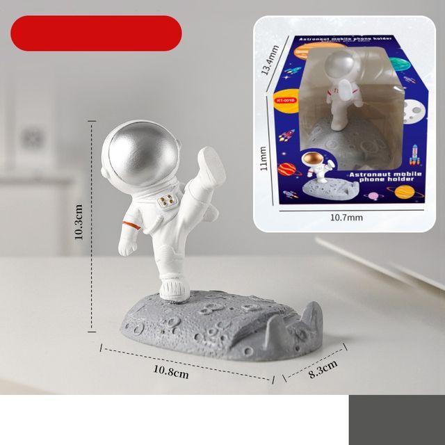 Astronaut Resin Desktop Phone Tablet Stand SpreePicky