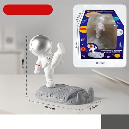 Astronaut Resin Desktop Phone Tablet Stand SpreePicky