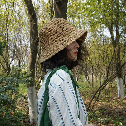 Straw Bucket Hat SpreePicky