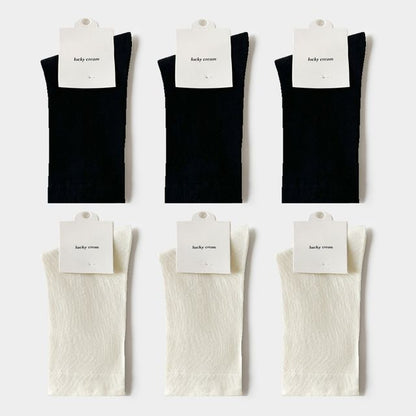 Set of 6: Plain Socks SpreePicky