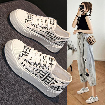 Houndstooth Sneakers SpreePicky