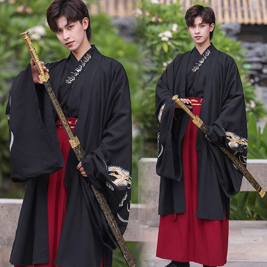 Traditional Chinese Open Front Jacket / Long SpreePicky