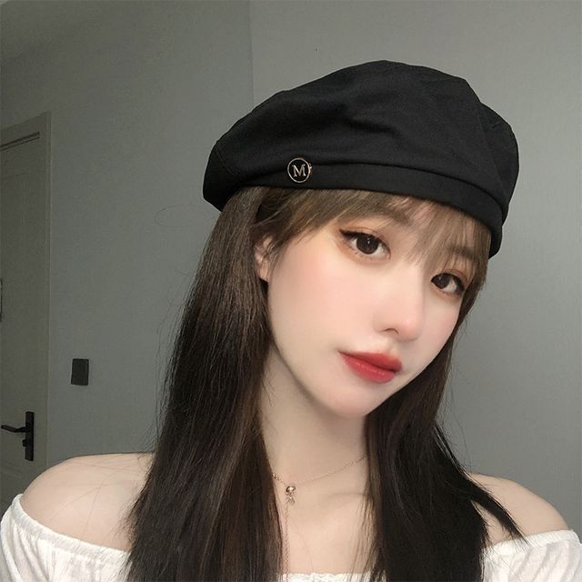 Plain Beret Hat SpreePicky