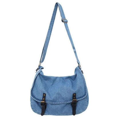 Denim Messenger Bag mySite