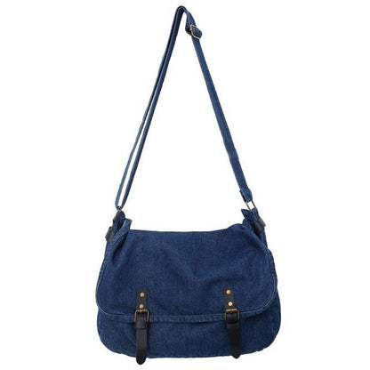 Denim Messenger Bag mySite