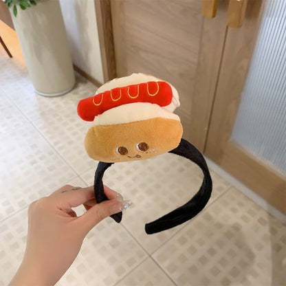 Cartoon Fast Food Chenille Headband SpreePicky