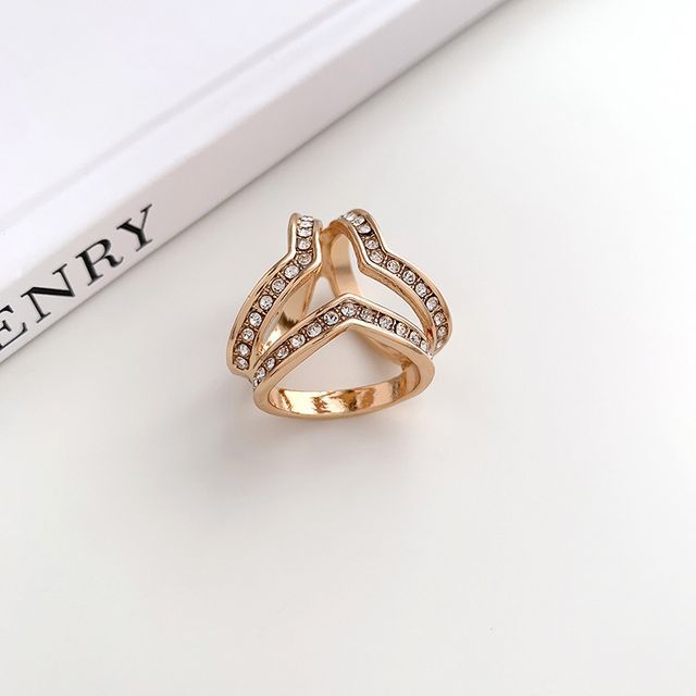 Faux Pearl Alloy Scarf Ring SpreePicky