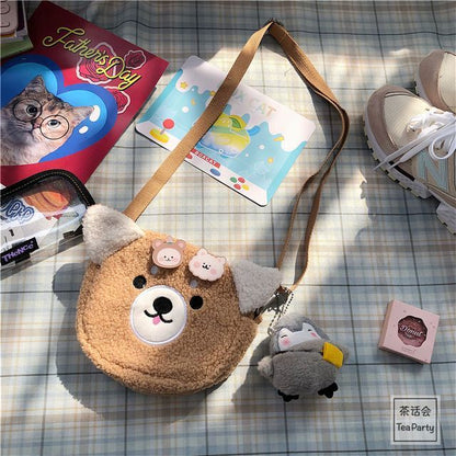 Cartoon Crossbody Bag / Bag Charm / Set SpreePicky