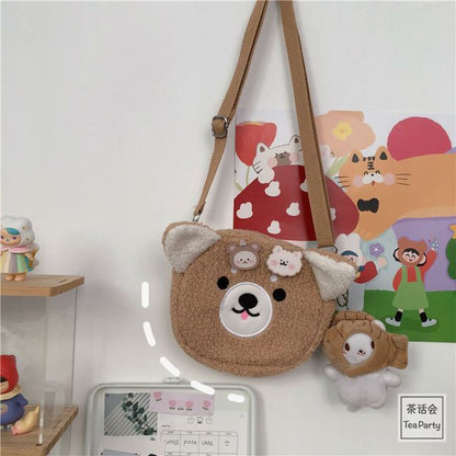 Cartoon Crossbody Bag / Bag Charm / Set SpreePicky