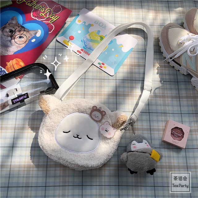 Cartoon Crossbody Bag / Bag Charm / Set SpreePicky