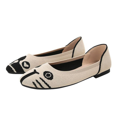 Cartoon Print Flats SpreePicky