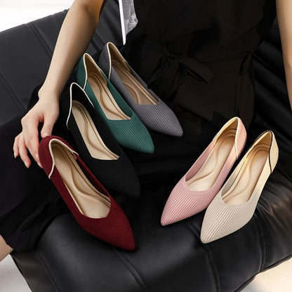 Pointed Ribbed Flats mySite