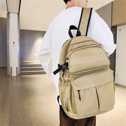 Buckle Nylon Backpack mySite