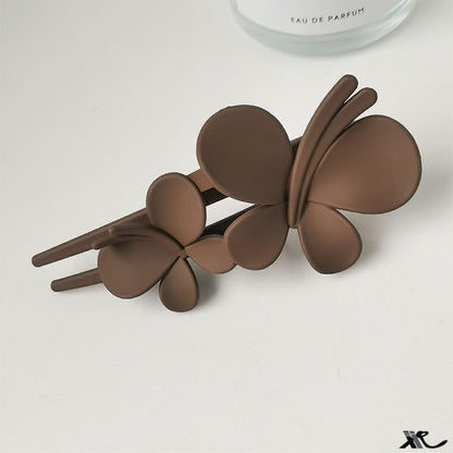 Matte Butterfly Resin Hair Clip SpreePicky