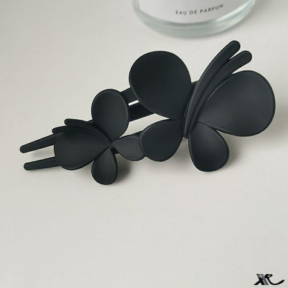 Matte Butterfly Resin Hair Clip SpreePicky