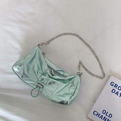 Chain Strap Drawstring Shoulder Bag SpreePicky