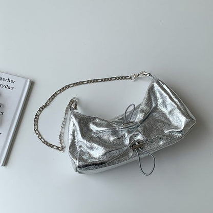 Chain Strap Drawstring Shoulder Bag SpreePicky