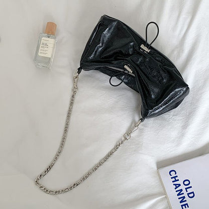 Chain Strap Drawstring Shoulder Bag SpreePicky