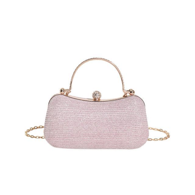 Chain Strap Glitter Evening Bag SpreePicky