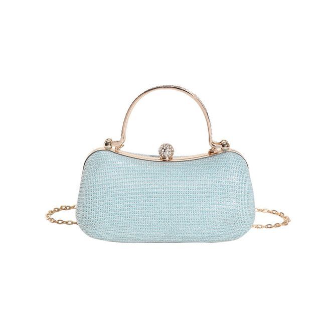 Chain Strap Glitter Evening Bag SpreePicky