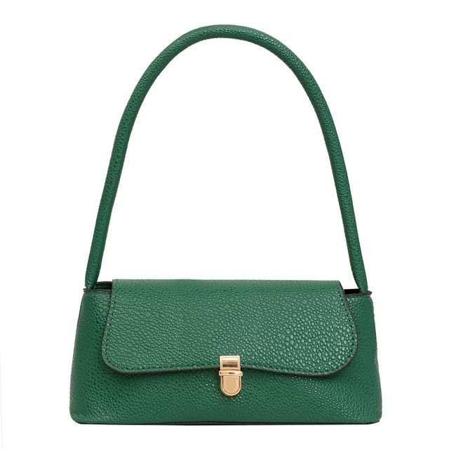 Grained Flap Shoulder Bag SpreePicky