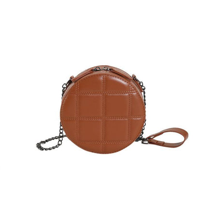 Quilted Round Crossbody Bag SpreePicky