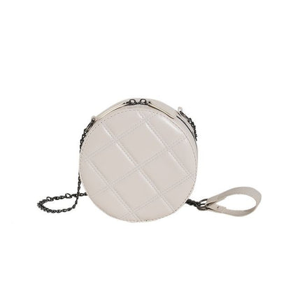 Quilted Round Crossbody Bag SpreePicky