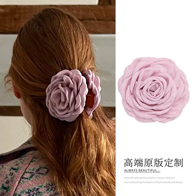 Floral Fabric Hair Clamp (various designs) SpreePicky